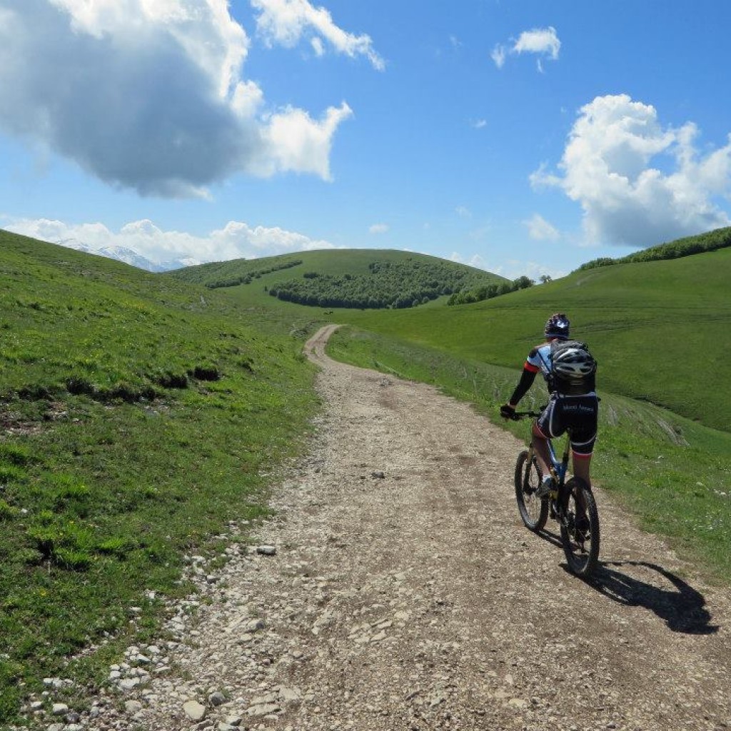 in marcia verso i pantani di accumoli