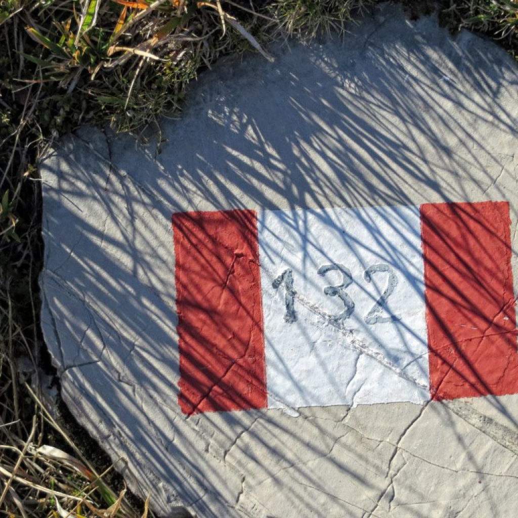 attacco con il sentiero 132