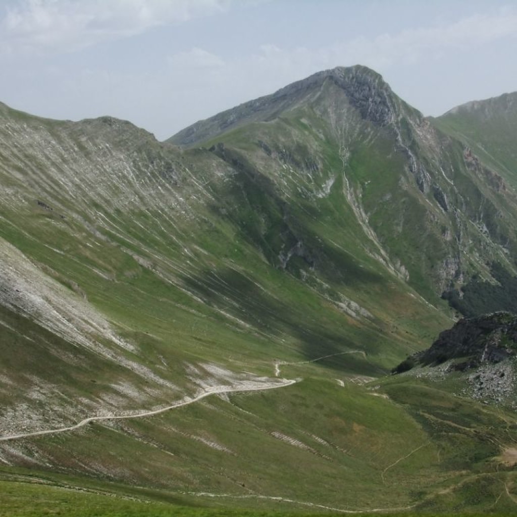 panorama sulla val di tenna