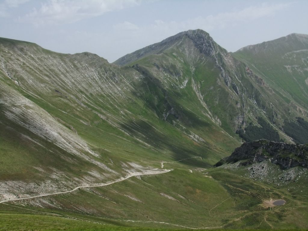 panorama sulla val di tenna