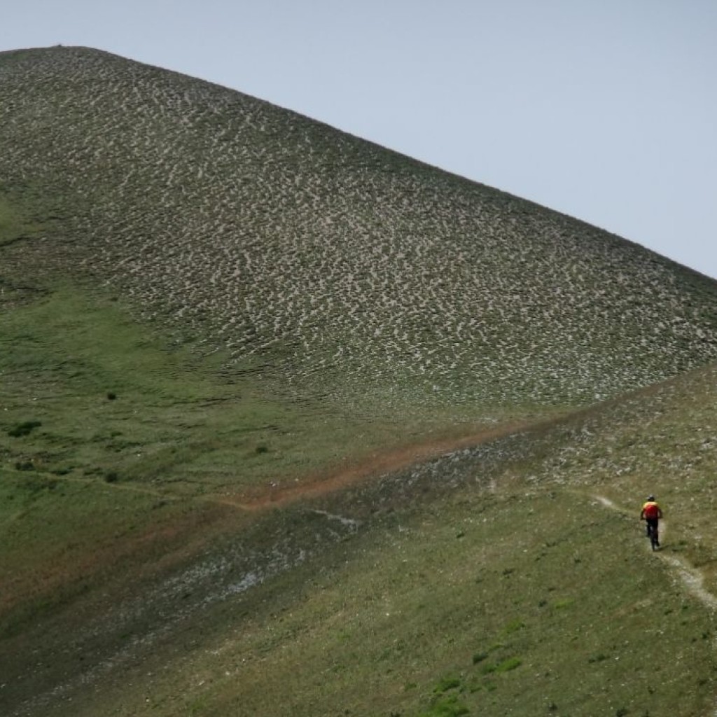 salita alla sella nord del porche