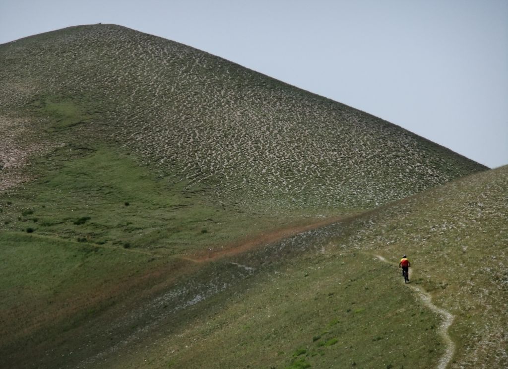 salita alla sella nord del porche