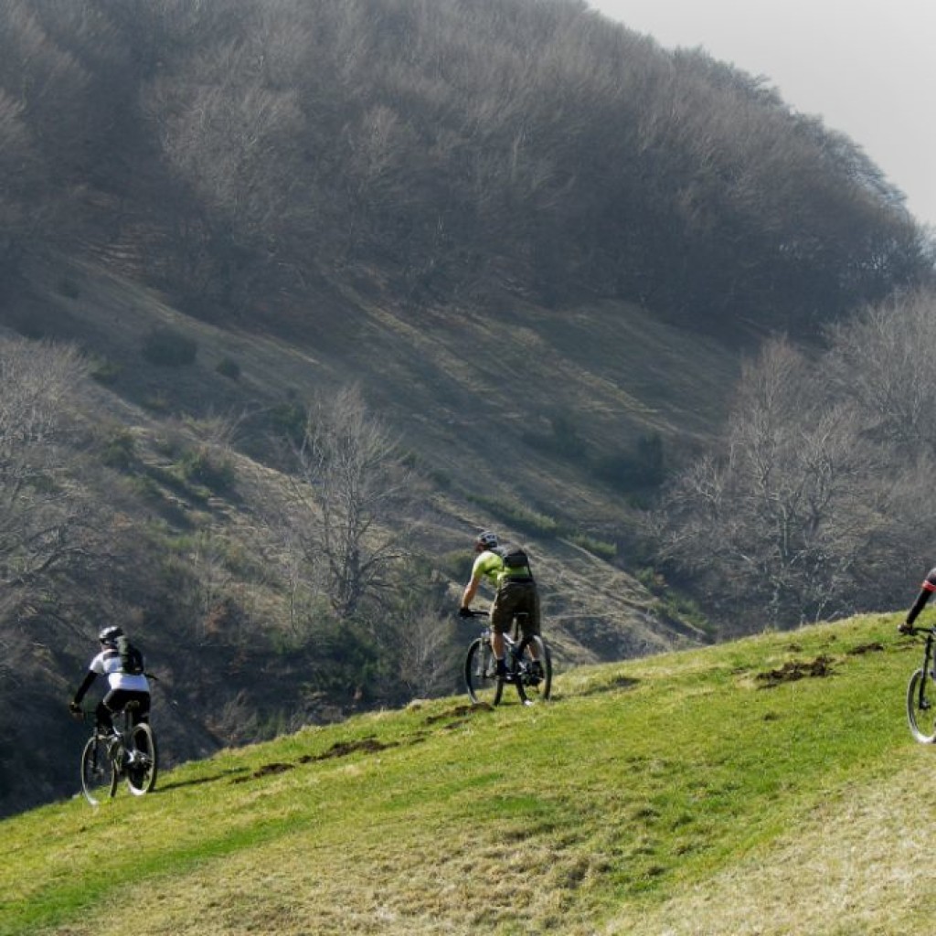 in marcia verso la valle del torricchio