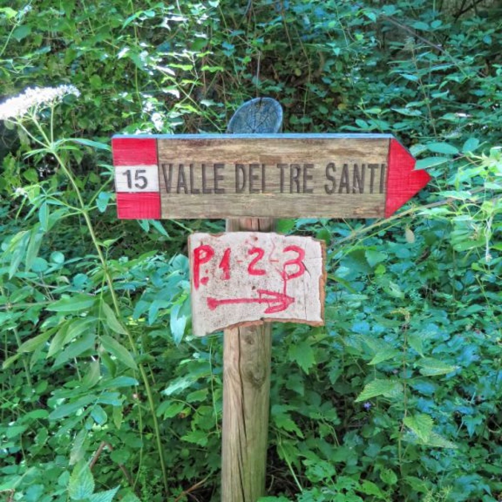 valle dei tre santi