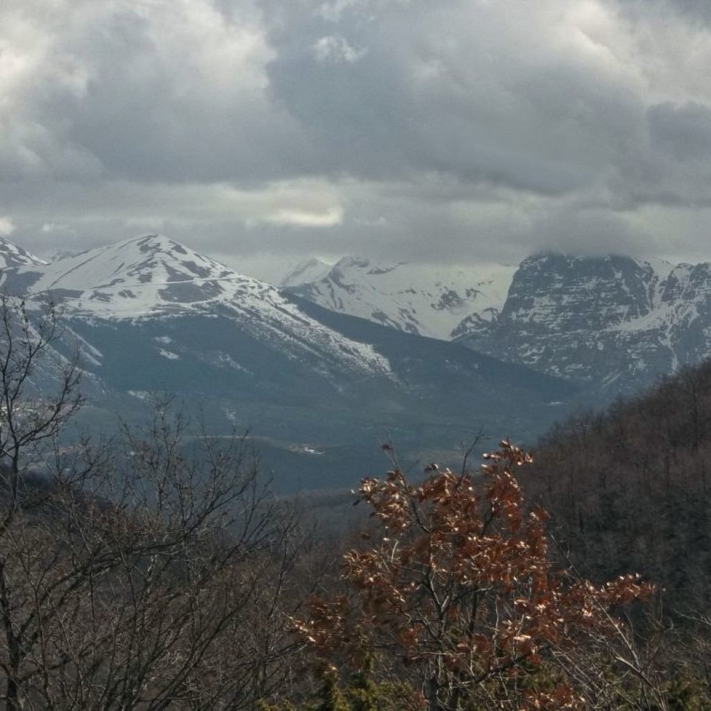 panorama sulla val di bove