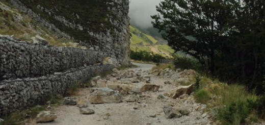 terremoto strada del fargno