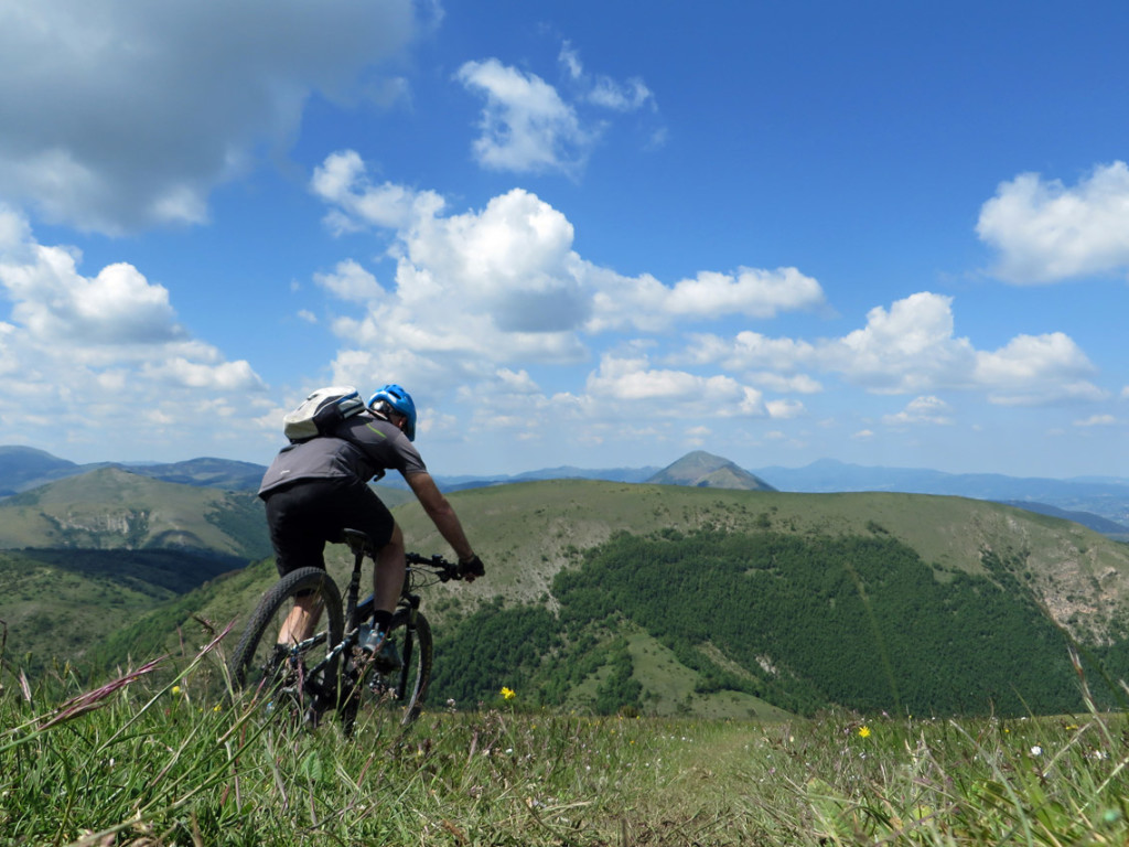 discesa dal monte fietone