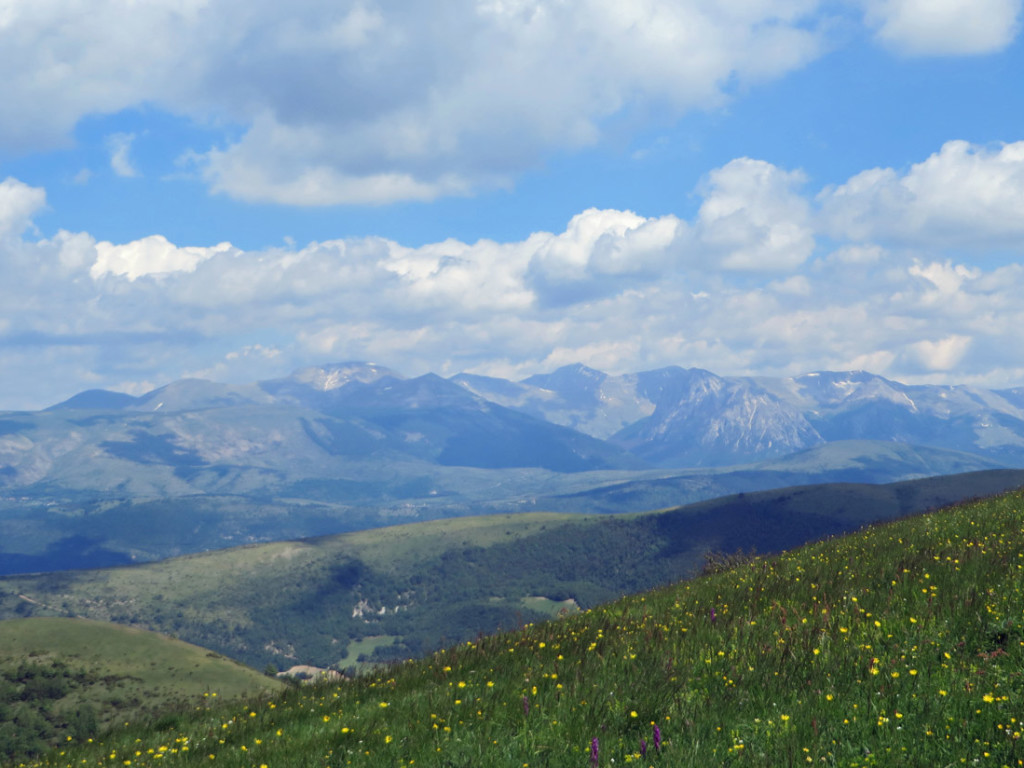 panorama sui sibillini